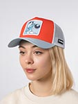 Бейсболка CAPSLAB арт. CL/SMU2/1/CT/STRB The Smurfs Strong (оранжевый / голубой)